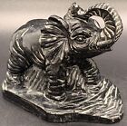 Elephant Figurine Fait Au Canada Made By Vanstone Vancouver B.C  Black 4?
