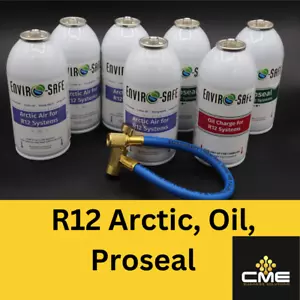 Kit de manguera de aceite y latón Envirosafe Arctic Air para R12 automático - Imagen 1 de 5