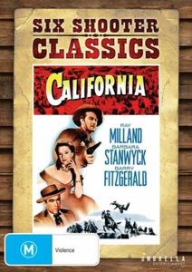 DVD CALIFORNIA 1947 NUEVO Región 4 Ray Milland, Barbara Stanwyck, Barry Fitzgerald - Imagen 1 de 1
