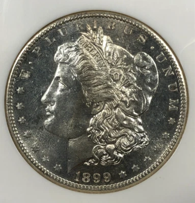 1899-S Morgan Dollar. $1.00. NGC MS64PL. Attractive Proof Like. - Image 1 of 4