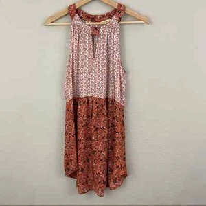 Anthropologie Jane & Delancey Floral Tunic Top/Mini Dress Size Small NWOT - Picture 1 of 10