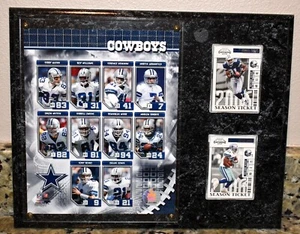 2006 Dallas Cowboys Plakette mit (2) Dauerkartenkartenkarten - Bild 1 von 5