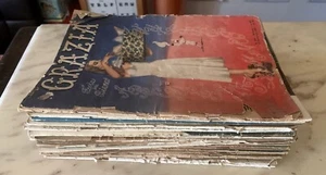 VINTAGE LOTTO 31 RIVISTE MODA GRAZIA MONDADORI 1953 - Picture 1 of 5