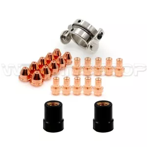23 PIEZAS CBR50 LT50 CB50 Kit consumible de antorcha cortadora de plasma adecuado para el mercado de repuestos único - Imagen 1 de 10