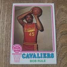 BOB RULE 1973-74 TOPPS BASKETBALL #138 EXMT CLEVELAND CAVALIERS