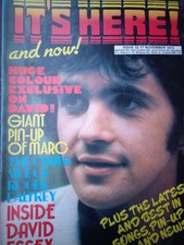 Vintage 70s It's Here and Now! Music Magazine Barry Blue Eno Phil Lynott 10CC