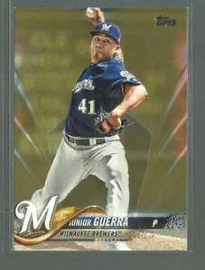 2018 Topps Update Gold #US138 Junior Guerra 1072/2018 (ref 67420) - Picture 1 of 1