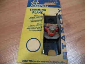 Stanley model H-101P Trim Plane Wood Working Tool Shop Display Collectible - Picture 1 of 3