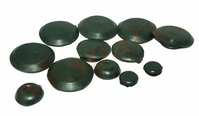 Juego de tapones de drenaje tapas de goma con orificio para barra antivuelco de piso Suzuki Samurai Gypsy Foto 1 de 2