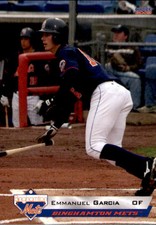 2009 Binghamton Mets Choice #10 Emmanuel Garcia Montreal Quebec Canada Card