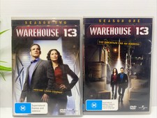WAREHOUSE 13 Season 1 & 2 (One + Two) Syfy TV Series - Like New - Region 4 2 & 5