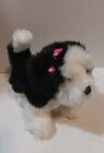 Douglas Cuddle Shih-tzu Dog #1716 Black White Plush Stuffed Animal Toy tags