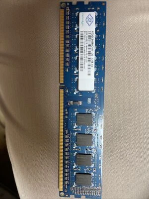 Nanya 2GB DIMM 1333 MHz PC3-10600U DDR3 SDRAM Memory (NT2GC64B88G0NF-CG) - Image 1 of 2