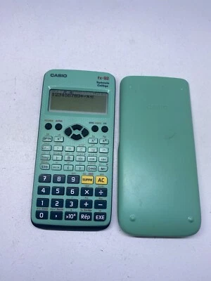 Calculatrice Casio Fx-92 + Spéciale Collège - excellent état - Photo 1/2