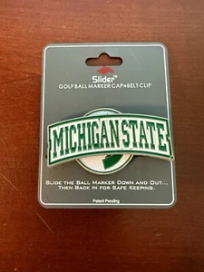 Linkswalker Golf Schieber Hut Clip Michigan State University Spartans MSU - Bild 1 von 1