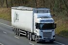 Truck Photo 12X8 - Scania R450 - Dent Logistics Ltd - Px18 Jwa