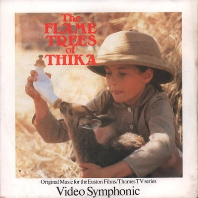 Video Symphonic Flame Trees of Thika 7" vinyl UK Emi 1981 4 prong label design - Photo 1/3