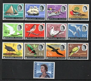 JUEGO COMPLETO DEFINITIVO PITCAIRN MNH 1964 SG36-48 QEII - Imagen 1 de 1