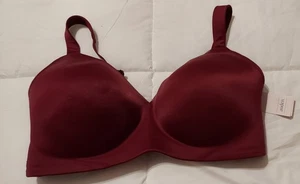 40DDD AUDEN bügelloser leicht gefütterter BH Damen Übergröße wandelbare Träger NEU - Bild 1 von 2