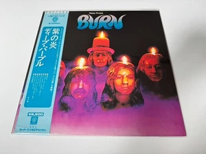 [LP] Deep Purple - Burn  w/OBI P-10104W Japan vinyl 2 - Picture 1 of 3