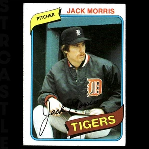 Tarjeta de béisbol 1980 Topps - Jack Morris #371 Detroit Tigers ⚾ - Imagen 1 de 3