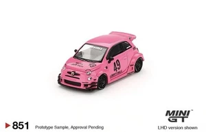 Mini GT 1/64 - LB-WORKS x Abas Works ABARTH 595 Pink - MGT00851-R - Picture 1 of 3