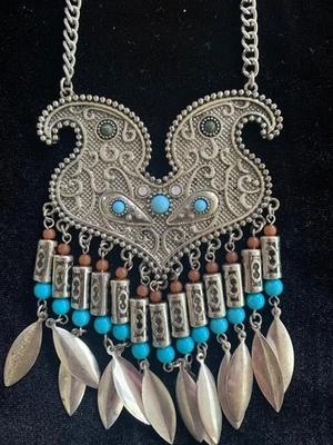 Collar estilo indio americano marca Mudd ~ Nuevo con etiquetas Foto 1 de 4