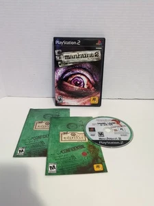 Manhunt 2 Sony PlayStation 2 2007 Complete CIB Manual & Tested Ps2 Black Label - Picture 1 of 4