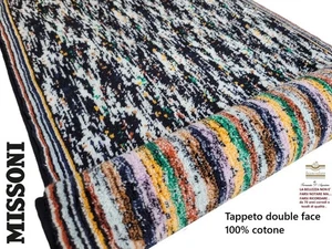 Tappeto MISSONI bagno cucina ingresso ecc. cm. 90 x 60 , 100% cotone double face - Imagen 1 de 12