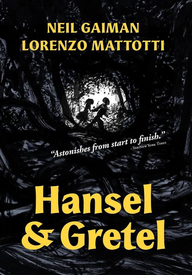 Hansel and Gretel: A TOON Graphic by Neil Gaiman (English) Paperback Book - Image 1 of 1
