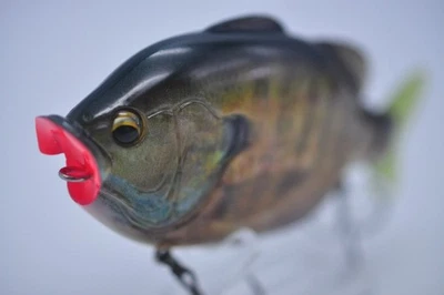 Imakatsu Kominami Gill Pop 120 mm 1,6 OZ Topwater Muddy Bluegill Excelente Foto 1 de 4