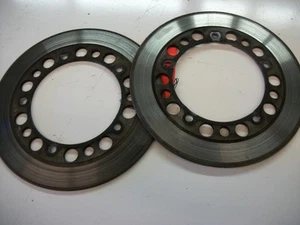 HONDA 83 GL 650 GL650 SILVERWING FRONT BRAKE ROTORS - Picture 1 of 6