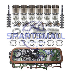 6BT Overhaul Rebuild Kit For Cummins Engine 5.9L 12V Dodge Ram Pickup Inframe