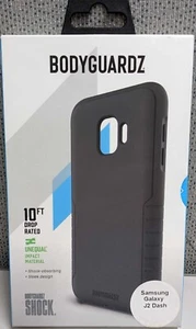 BodyGuardz Shock Case For  Samsung Galaxy J2 Dash - Black - Picture 1 of 2