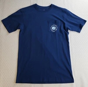 UNC Tar Heels Southern Tide Men's Small/XS SS Blue Pocket T-Shirt - Picture 1 of 8