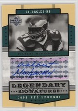 2004 Upper Deck NFL Legends Legendary Signatures Wilbert Montgomery #LS-WM Auto