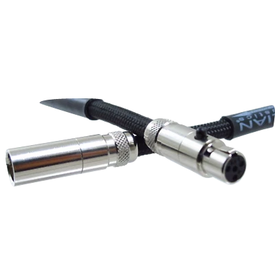 Headphone Extension Cable - Mini XLR 4 Pin Female to Male - Image 1 of 4