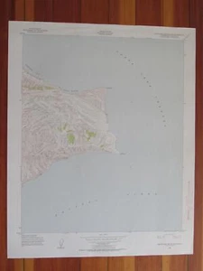 Santa Rosa Island East California 1952 original vintage mapa de ratón del USGS - Imagen 1 de 1