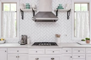 White Ruffle Kitchen Window Curtainssmall Windows Curtain For Bathroom 45 Inch L - Picture 1 of 8
