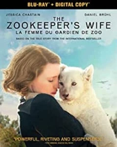 PLAYED ONCE: The Zookeepers Wife Blu-ray - Blu-ray/Digital* Jessica Chastain - Picture 1 of 1