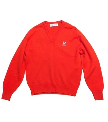 Vintage Jumper | Mens Vintage Red Lyle & Scott Jumper Size Large Vintage Sweater - Image 1 of 4