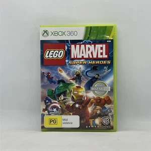 LEGO Marvel Super Heroes Microsoft Xbox 360 Game Free Tracked Post PAL - Picture 1 of 4