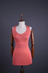 Adidas Stella McCarthey Pink Mini Summer Bodycon Tennis Tunic Dress Size 34 - Picture 1 of 12