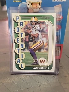 Jayden Daniels Rookie RC 2024 Panini Score Protential #3 Washington Commanders - Picture 1 of 2