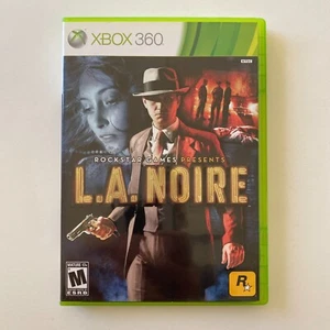 L.A. Noire (Microsoft Xbox 360, 2011) CIB Xbox 3x disc game set w/ manual - Picture 1 of 3