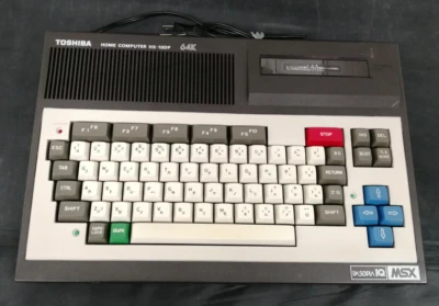 Toshiba PASOPIA IQ HX-10DP 64K Home Computer MSX Giappone 102668 240806 - Immagine 1 di 4