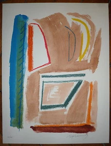 Ràfols Casamada Albert lithographie signée art abstrait abstraction Espagne Art - Picture 1 of 1