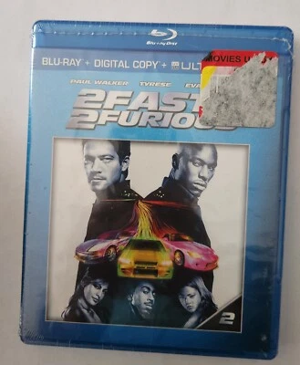 2 Fast 2 Furious Blu-ray Plus Digital Copy Plus Ultraviolet NEW Foto 1 de 2