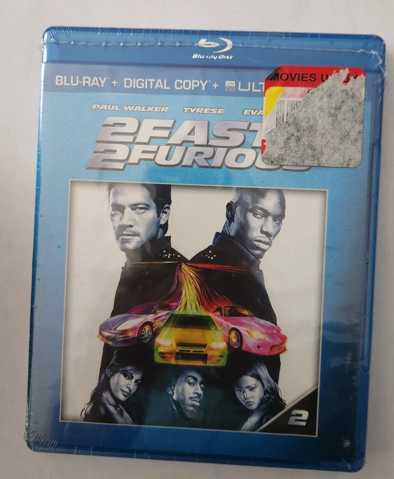2 Fast 2 Furious Blu-ray Plus Digital Copy Plus Ultraviolet NEW - Image 1 of 2