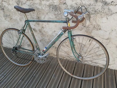 Velo course ancien vintage Raphaël geminiani tour de france. - Photo 1/4
